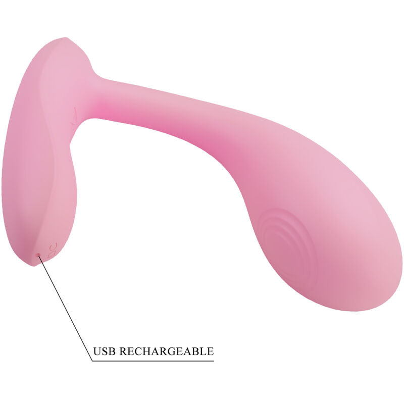 Baird application g-spot 12 vibrations rechargeable pink