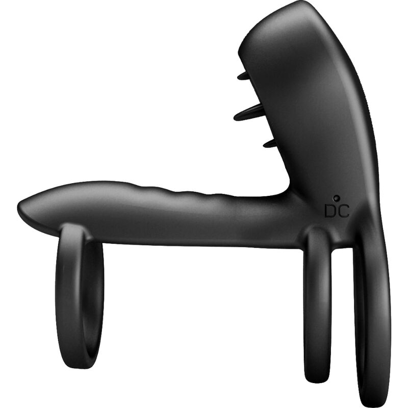 Jammy 12 Vibration Penis Sleeve with Rechargeable Silicone Tongue