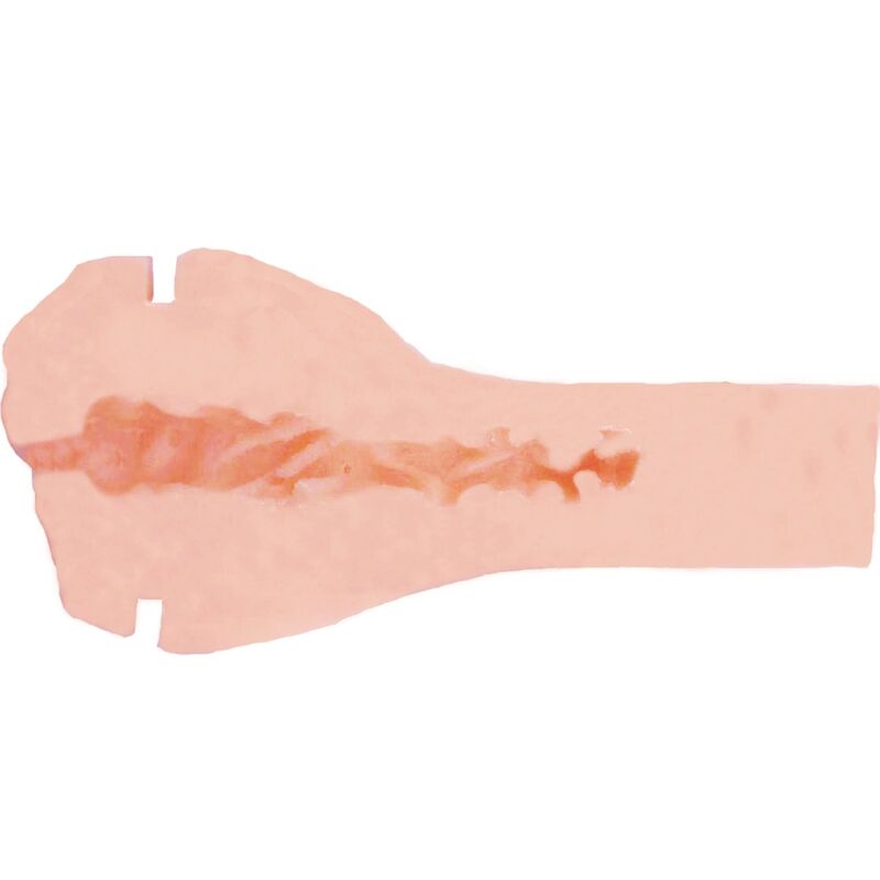 Self-lubricating wet kitten masturbator from