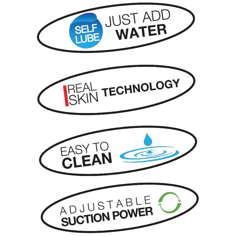 Self-lubricating wet kitten masturbator from