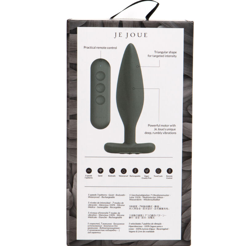 Egon anal plug vibrator black