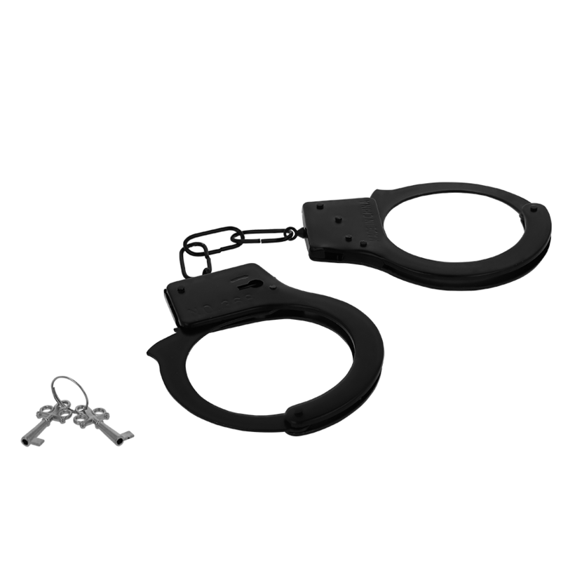 Fetish metal handcuffs