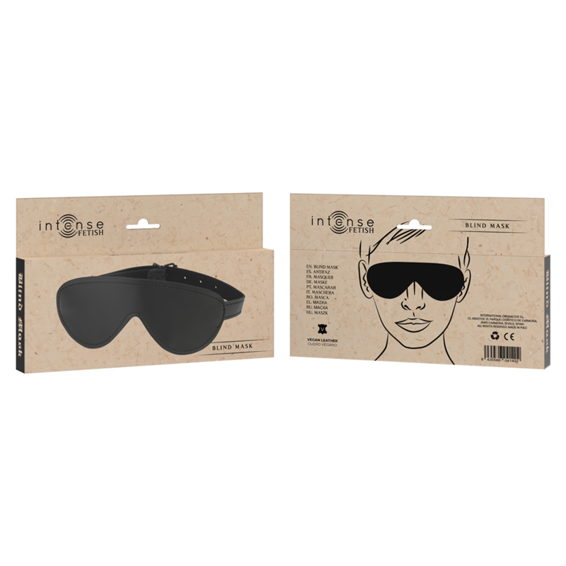 Vegan blind mask fetish
