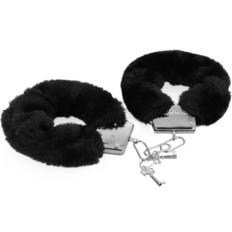 Fetish erotic playset 1 with handcuffs, blindfold and flogger