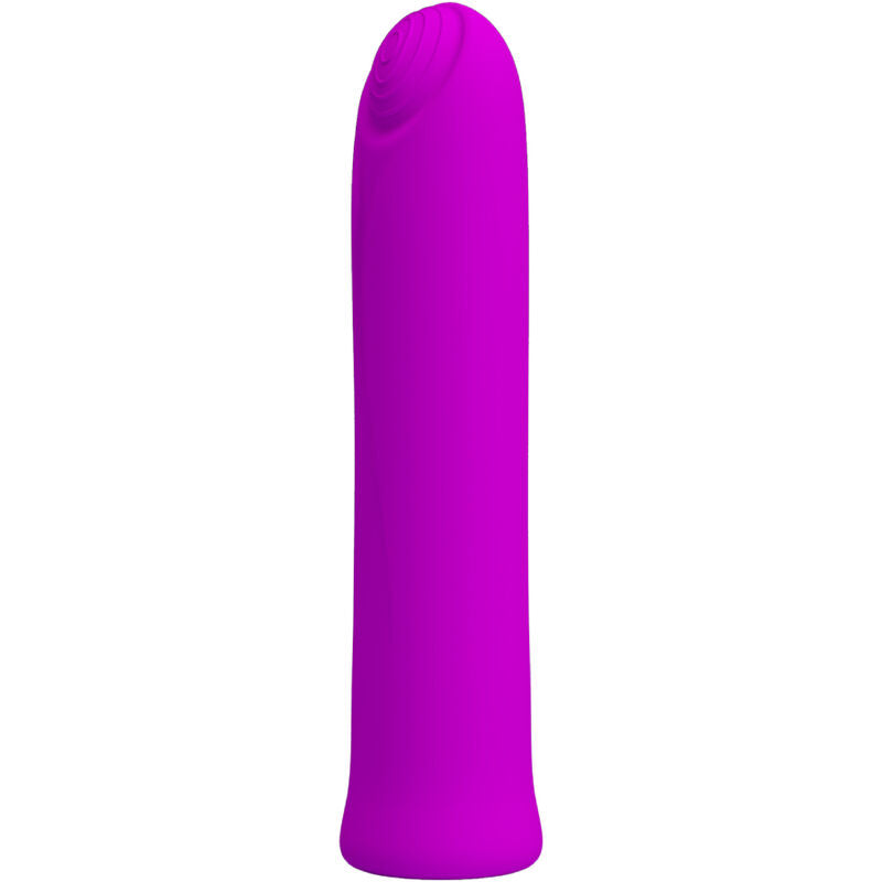 Curtis Mini Super Power 12 Vibration Silicone Vibrator Purple