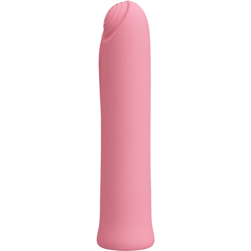 Curtis Mini Super Power 12 Vibration Vibrator in Pink Silicone