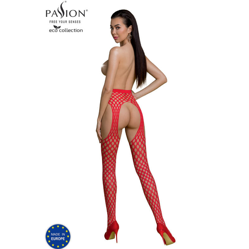 PASSION - BODYSTOCKING ECO COLLECTION ECO S003 BLACK
