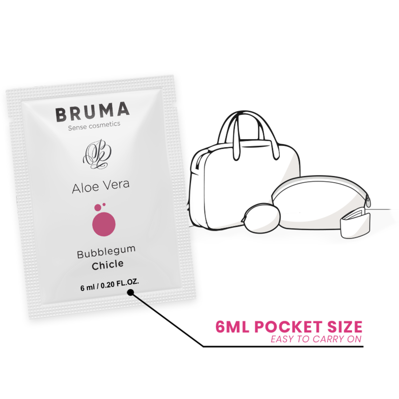 BRUMA - SLIMMING GEL ALOE VERA BUBBLEGUM FLAVOR 6 ML