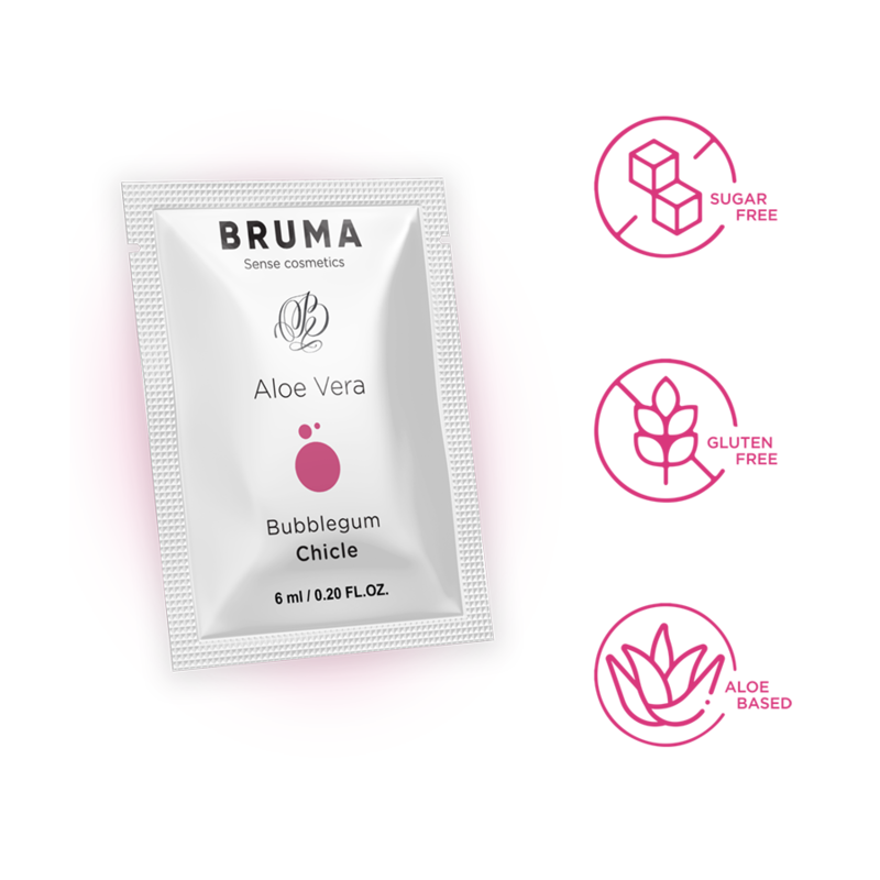 BRUMA - SLIMMING GEL ALOE VERA BUBBLEGUM FLAVOR 6 ML