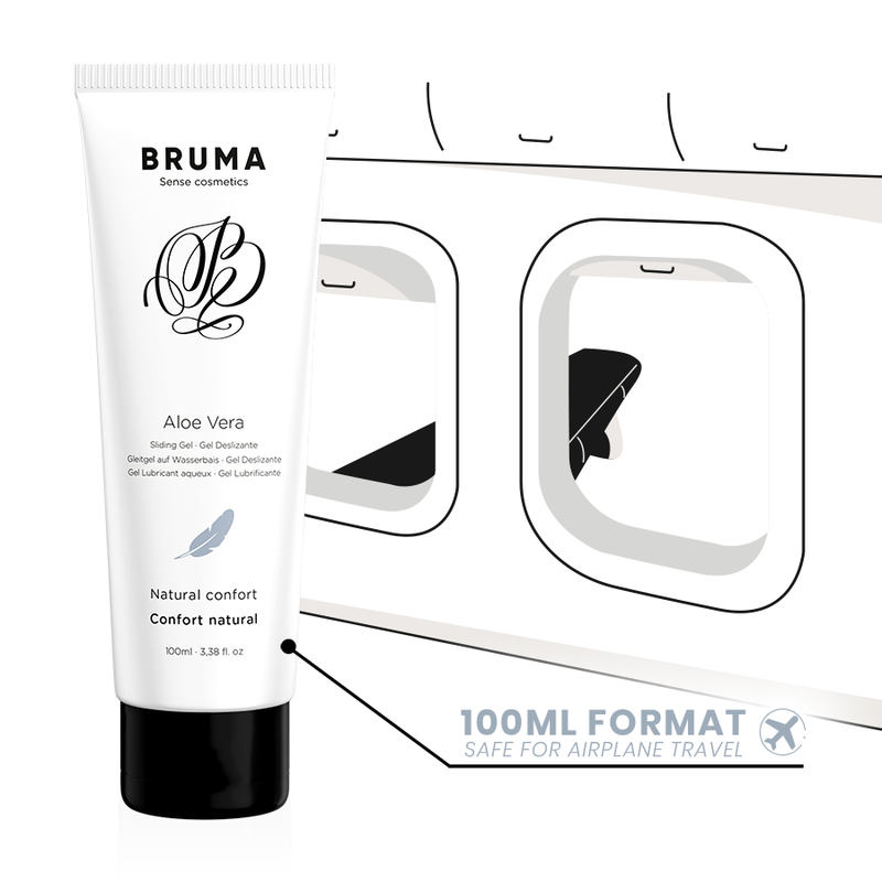 BRUMA - NATURAL COMFORT ALOE VERA GLIDING GEL 100ML