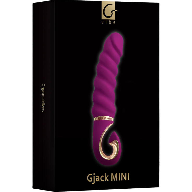Mini Purple Silicone Gjack Vibrator