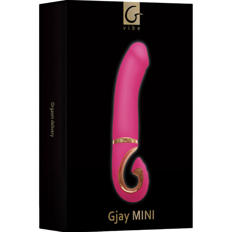 Gjay Mini Pink Silicone Vibrator