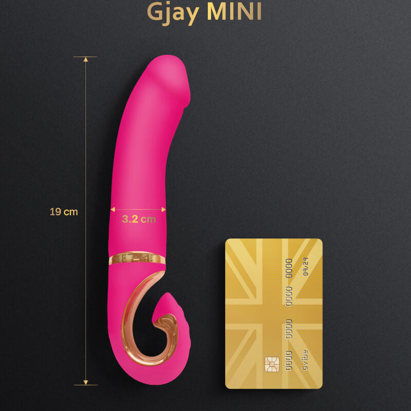 Gjay Mini Pink Silicone Vibrator