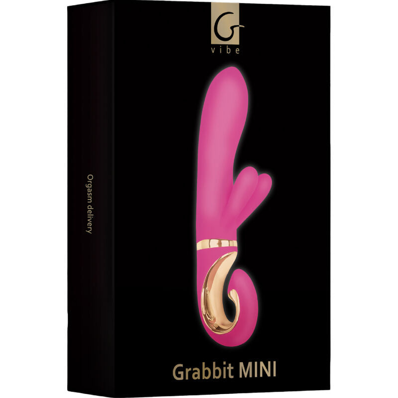 Grabbit Mini Pink Silicone Vibrator