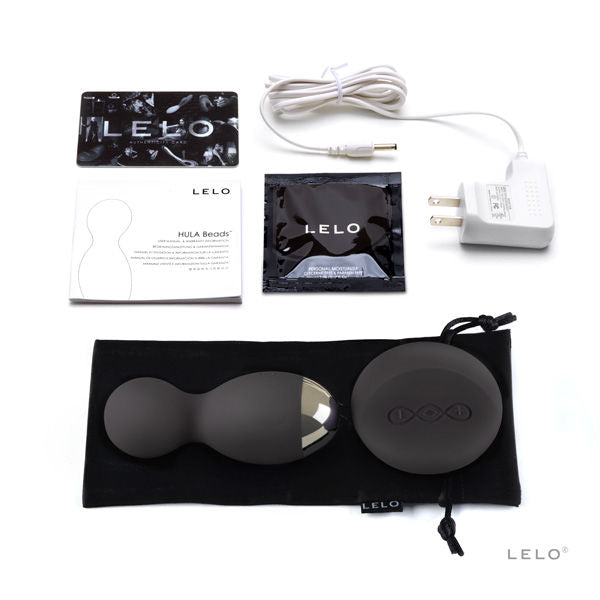 LELO - BLACK HULA BALL BADGE