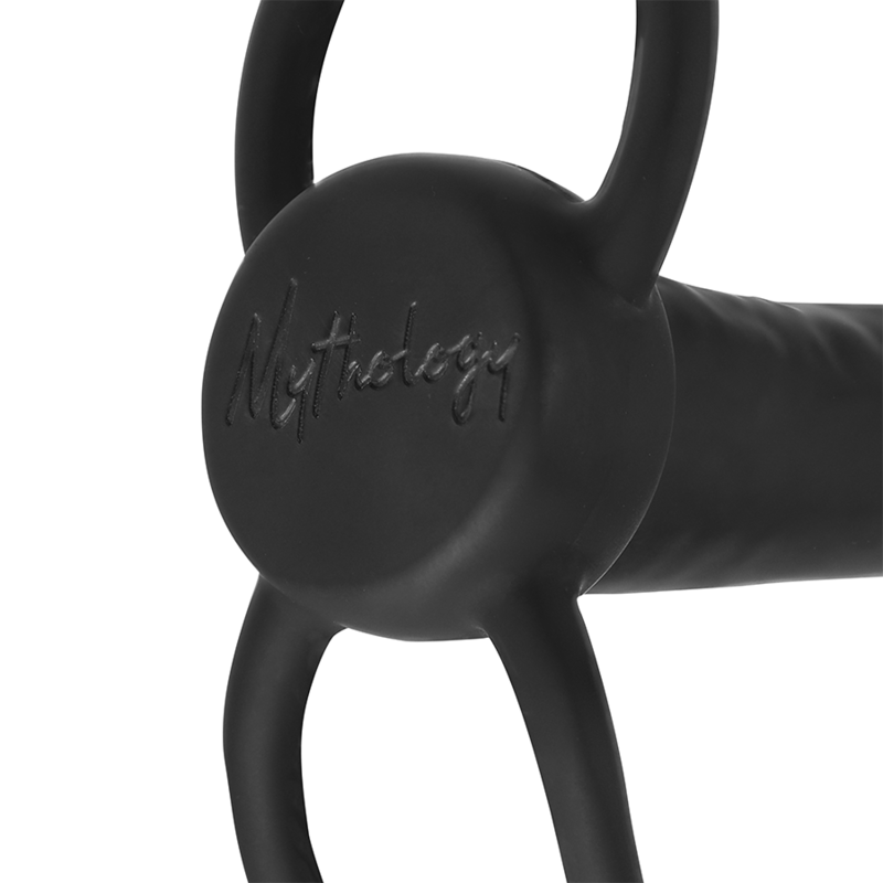 Cobi Onyx Anal Dildo with Cock Ring and Testicle 13 cm Silicone