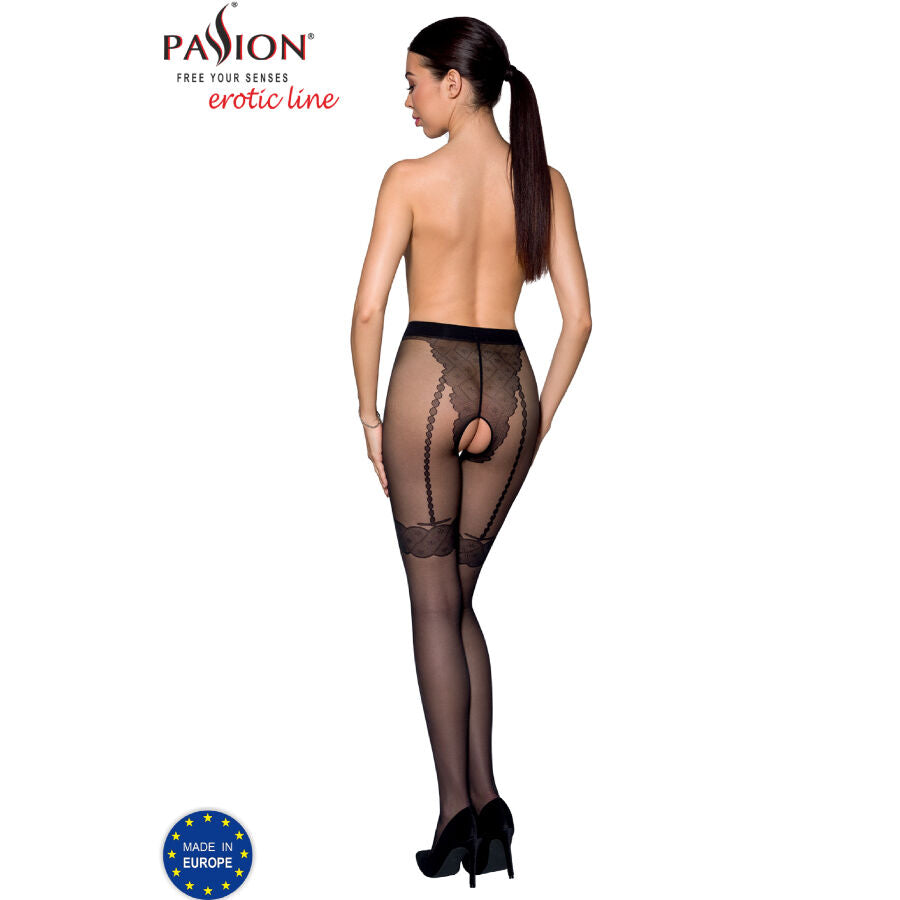 Tiopen 016 black tights 1/2 20 den
