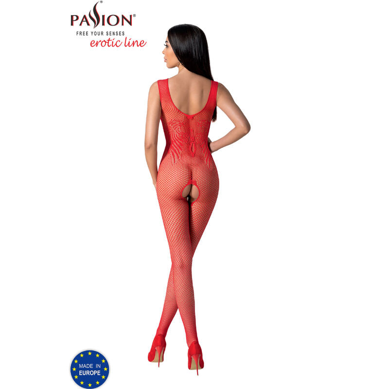 PASSION - BS098 BODYSTOCKING BLANC TAILLE UNIQUE