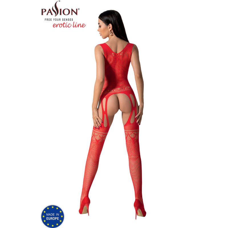 PASSION - BS099 BODYSTOCKING BLANC TAILLE UNIQUE
