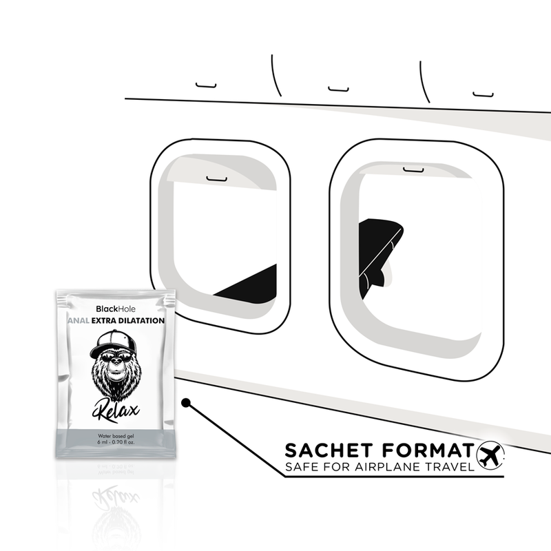 Water-based anal dilation gel 6 ml