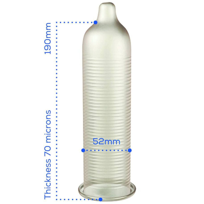 PASANTE - WARMING EFFECT CONDOMS BAG OF 144 UNITS