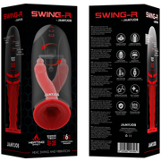 Masturbator with swing-r heating effect, swing tech and vibration