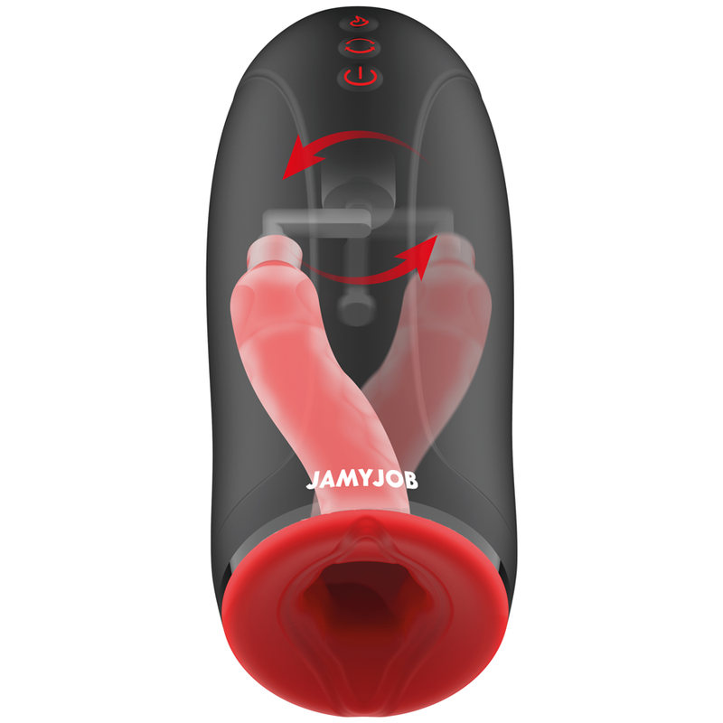 Masturbator with swing-r heating effect, swing tech and vibration