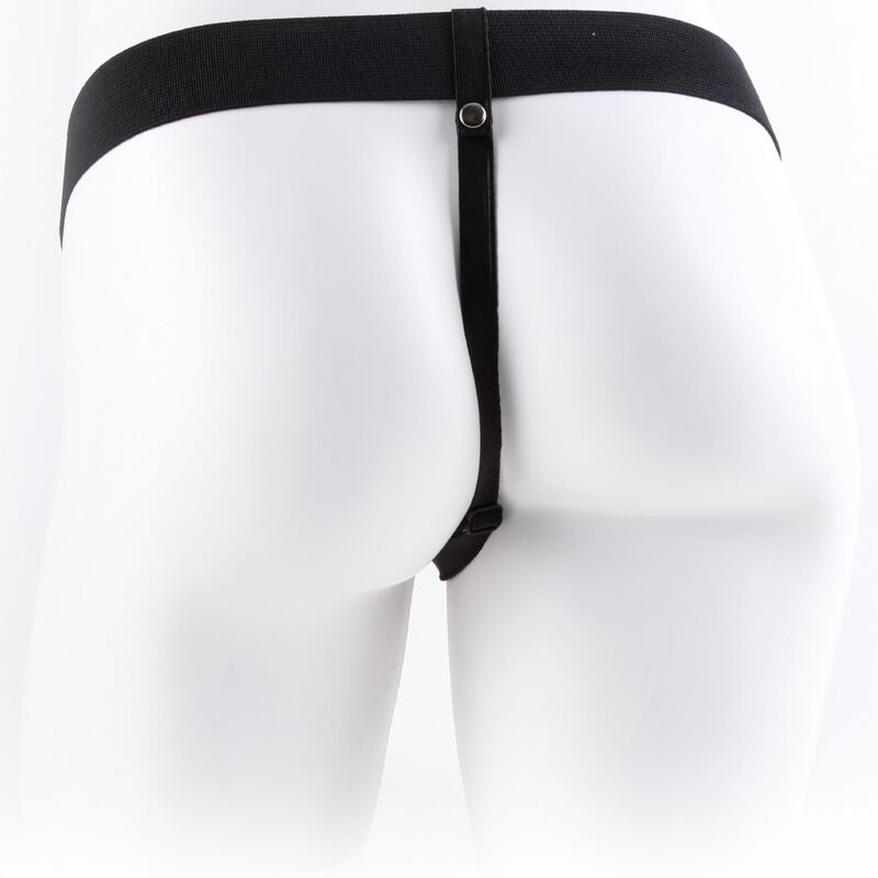 Adjustable Harness Remote Control Realistic Penis with Testicles 7"