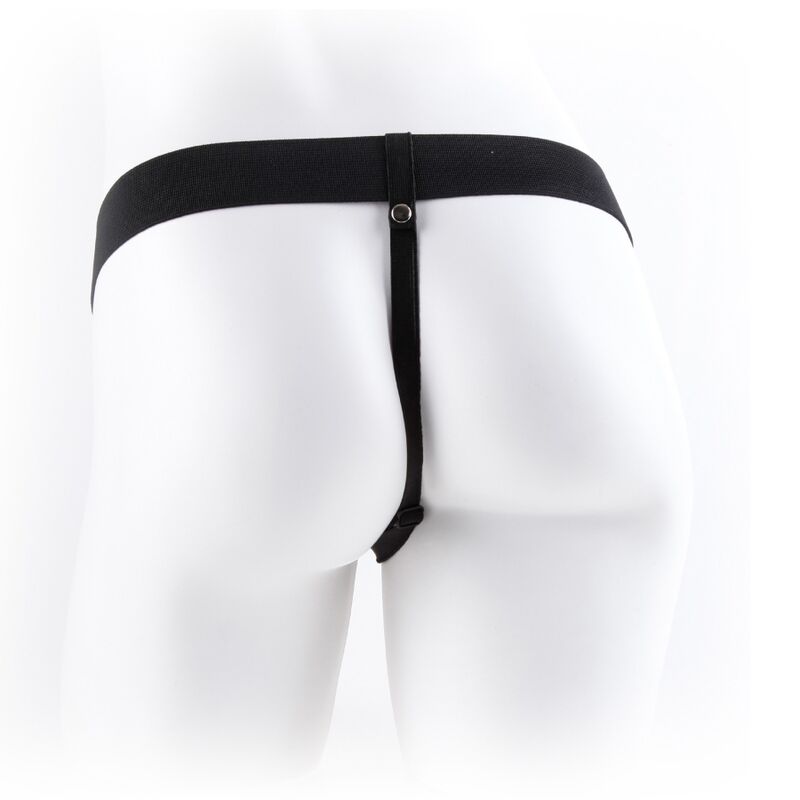 Adjustable realistic penis harness 28 cm