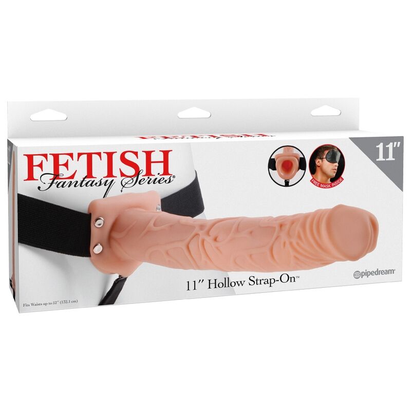 FETISH FANTASY SERIES - ADJUSTABLE REALISTIC PENIS HARNESS 28 CM