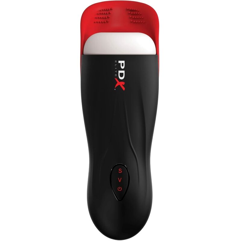 Fap-o-matic pro stroker with testicular base