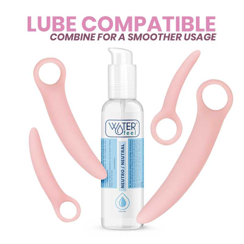 5 pcs silicone dilator