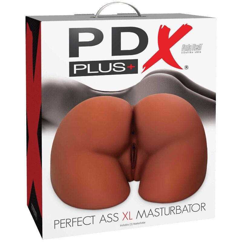 PDX PLUS - BROWN DOUBLE ENTRY MASTURBATOR PERFECT ASS XL