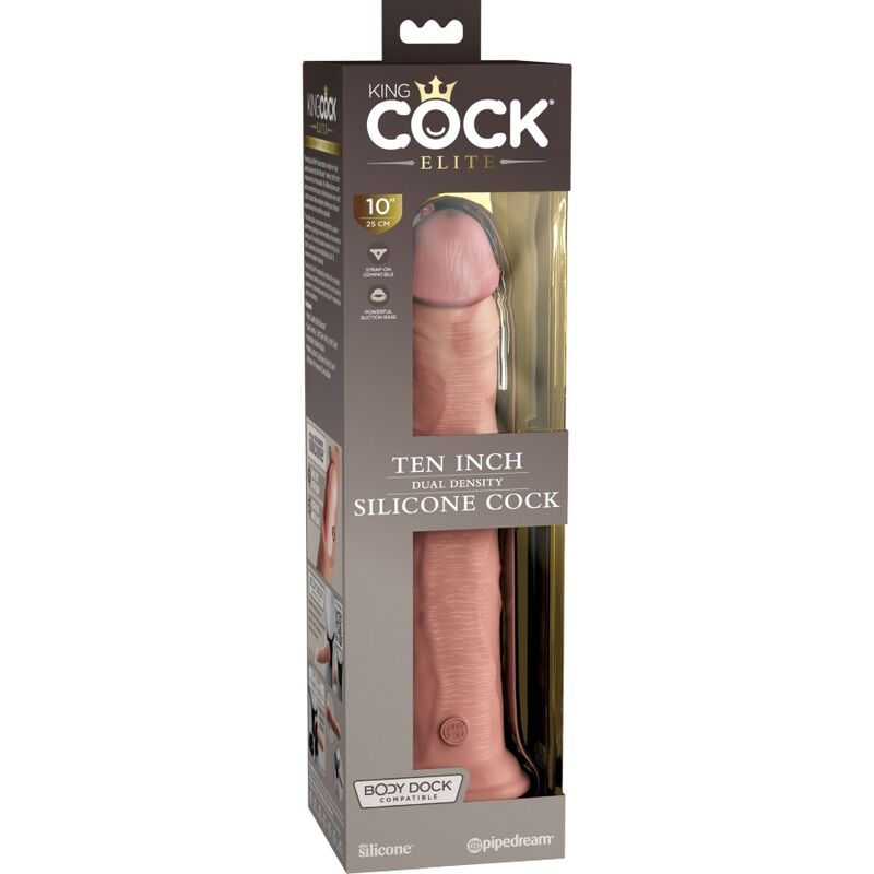 Elite Realistic Silicone Dildo 10"