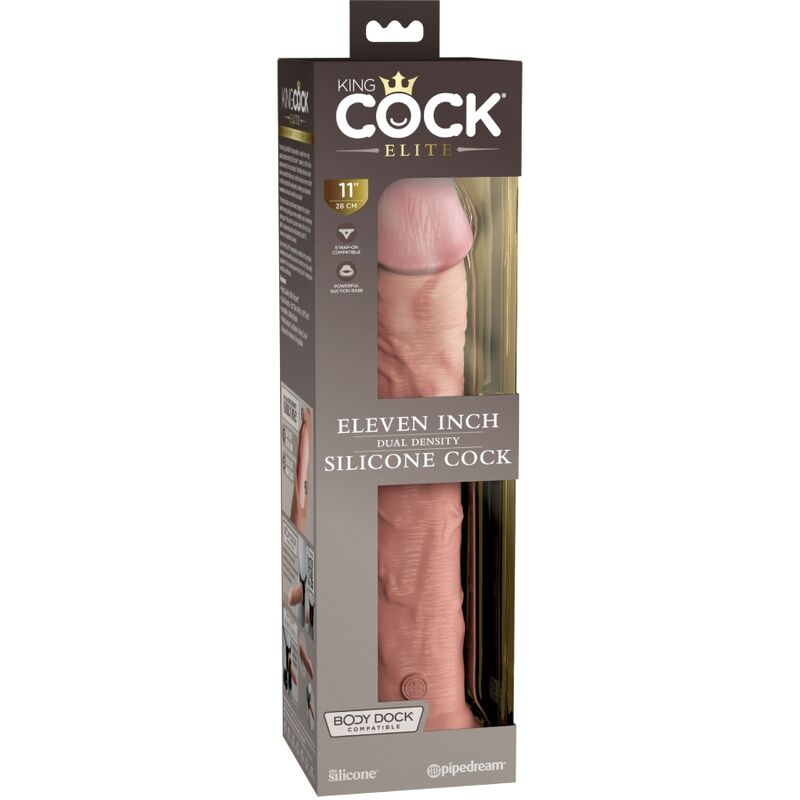 Elite Realistic Silicone Dildo 28cm