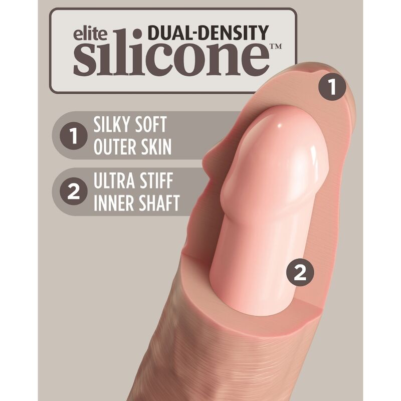 Elite Realistic Silicone Dildo 28cm