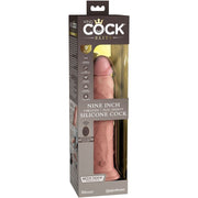 Elite Realistic Dildo Vibrator &amp; Remote Control Silicone 23cm