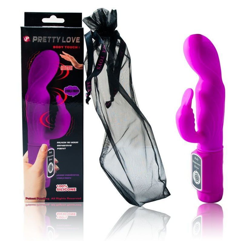 Flirtation body-touch vibrator