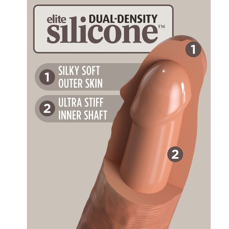 Elite Comfortable Adjustable Harness with 7" Dildo