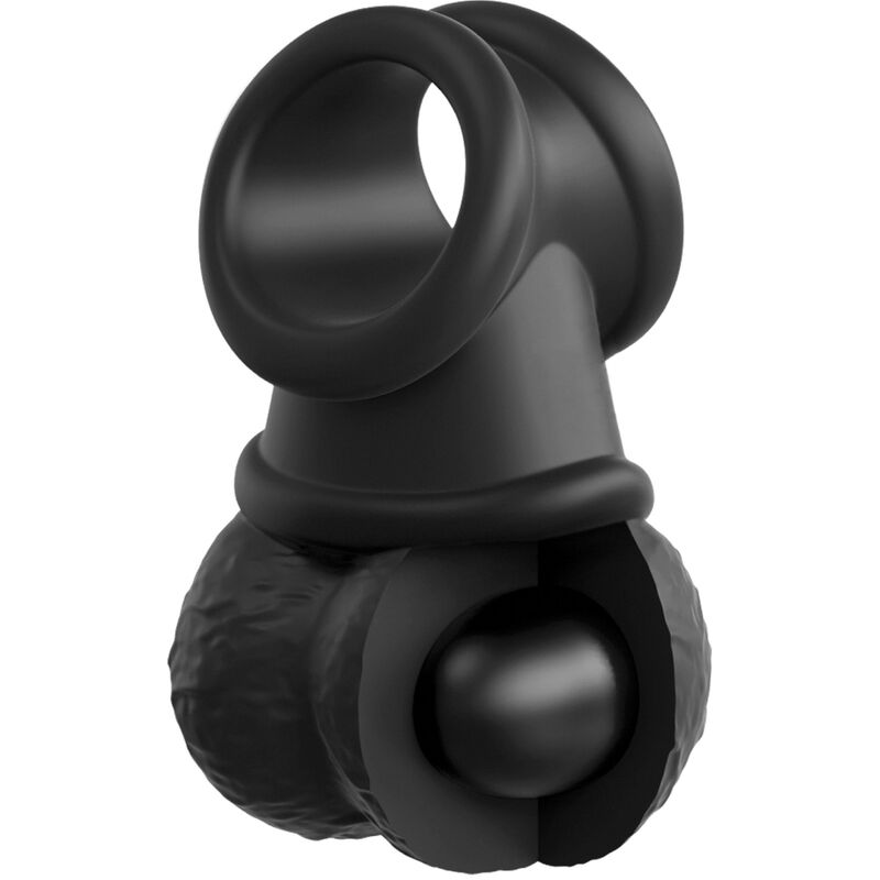 Elite Deluxe Adjustable Harness Kit with Testicle Ring &amp; 8" Dildo