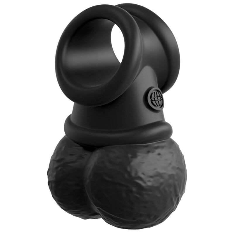 Elite Deluxe Adjustable Harness Kit with Testicle Ring &amp; 8" Dildo