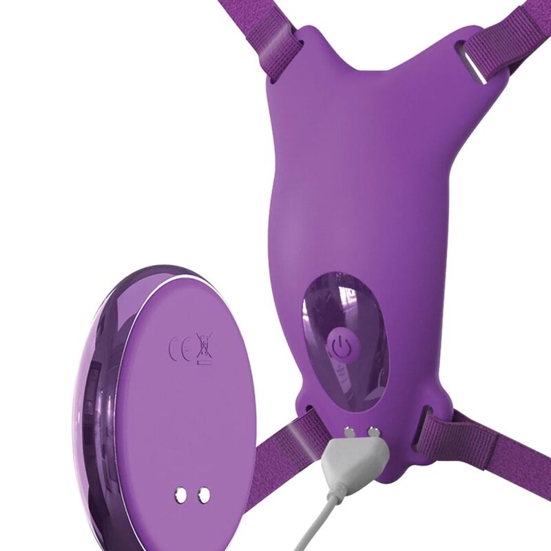 Stimulateur Clitoridien Papillon Vibrant Télécommandé 10 Modes Rechargeable - Fantasy For Her