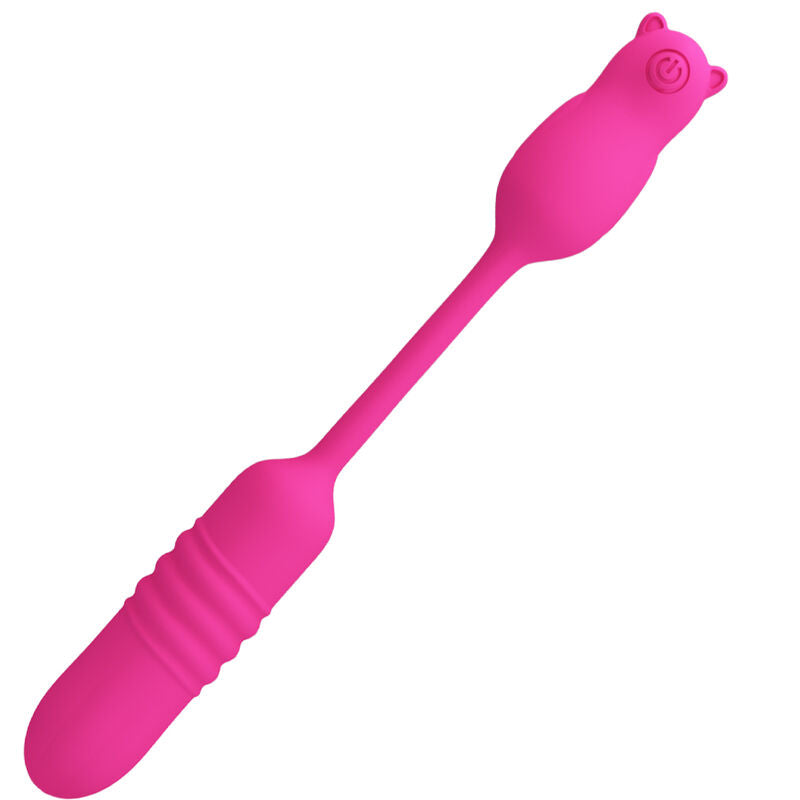 Nobikuma pink silicone vibrating bullet