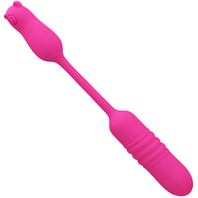 Nobikuma pink silicone vibrating bullet