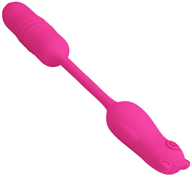 Nobikuma pink silicone vibrating bullet