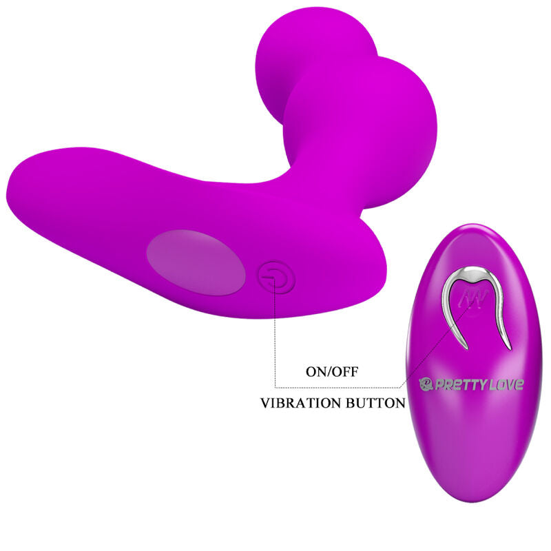 Terrance Anal Vibrator Massager with Remote Control