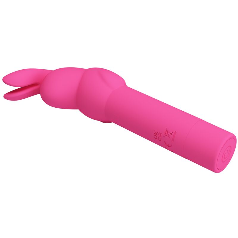 PRETTY LOVE - GERARDO FUCHSIA RABBIT SILICONE VIBRATOR