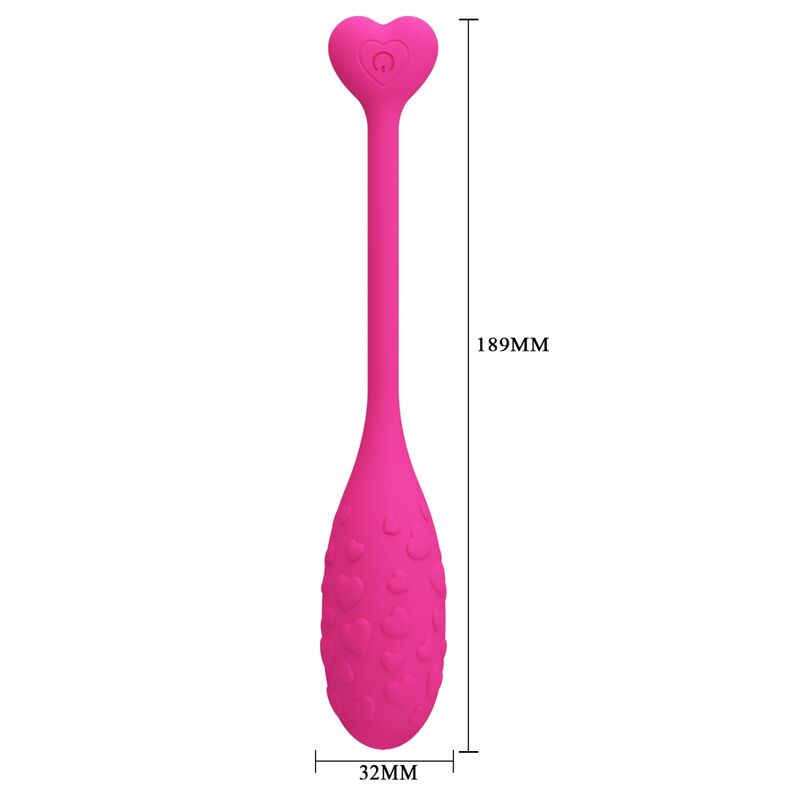 Fisher Pink Vibrating Egg App Controlled