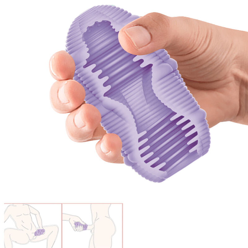 Cupid Smooth Stripes Masturbator Egg