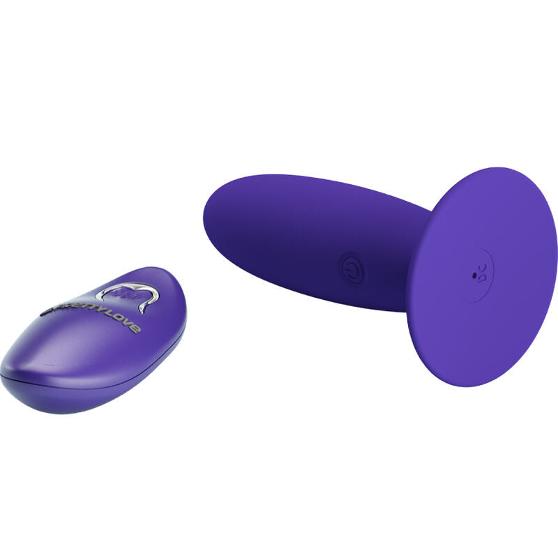Youth Plug Remote Control Anal Vibrator Purple
